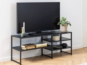 TV-Tisch Oakland H137 (Esche schwarz + Schwarz)
