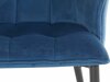 Kėdžių komplektas Denton 608 (Mėlyna + Juoda)