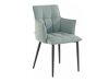 Conjunto de cadeiras Denton 608 (Dusty Verde + Preto)