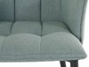Conjunto de cadeiras Denton 608 (Dusty Verde + Preto)