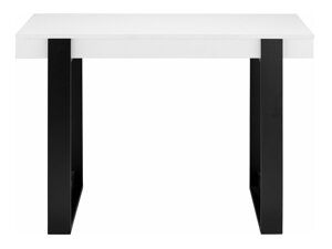 Τραπέζι γραφείου Denton 609 (Άσπρο + Μαύρο)