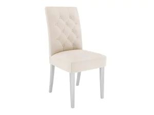 Καρέκλα Racine 111 (Άσπρο + Magic Velvet 2250)