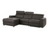 Угловой диван реклайнер Denton 503 (Темно-коричневый Левый)