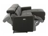 Ρυθμιζόμενος γωνιακός καναπές Denton 503 (Σκούρο καφέ Δεξιά)