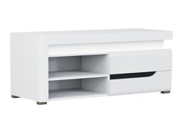 TV-Tisch Orlando K100 (Weiß glänzend + Weiß)