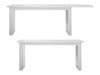 Asztal Austin U117 (Fehér + Fényes fehér)