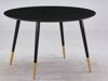 Asztal Dallas 104 (Fekete + Sárgaréz)