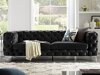 Chesterfield sofa Irving A101 (Juoda)