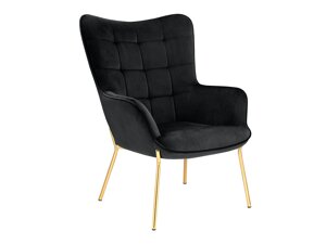 Fotelj Denton 530 (Črna + Zlata)