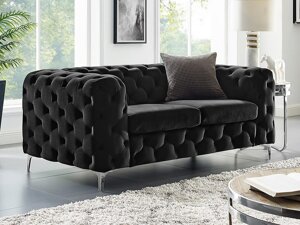 Canapea chesterfield Irving A103 (Gri inchis)