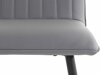 Conjunto de sillas de bar Denton 626 (Gris + Negro)
