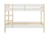 Κουκέτα Denton AU100 (Άσπρο + Ανοιχτό χρώμα ξύλου)