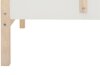 Κουκέτα Denton AU100 (Άσπρο + Ανοιχτό χρώμα ξύλου)