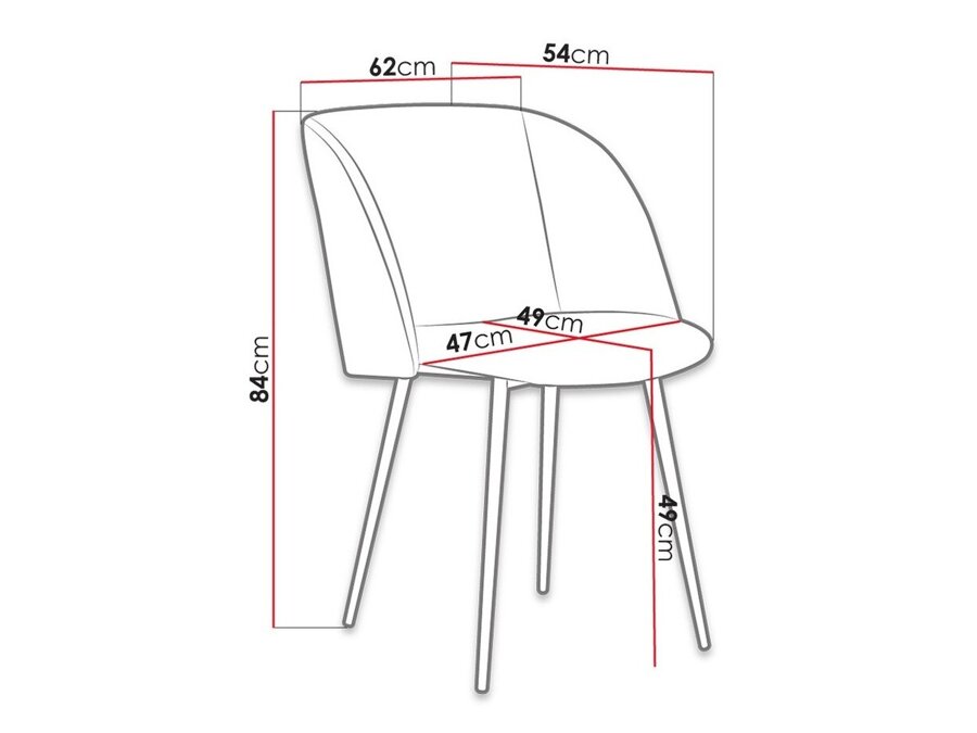 Krēslu komplekts Miramar 111 (2 vienībām)