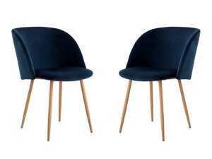 Kėdžių komplektas Comfivo 314 (Mėlyna)