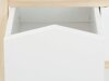 Scaffale Denton AU106 (Bianco + Luminoso legno)