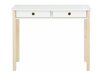 Τραπέζι γραφείου Denton AU107 (Άσπρο + Ανοιχτό χρώμα ξύλου)