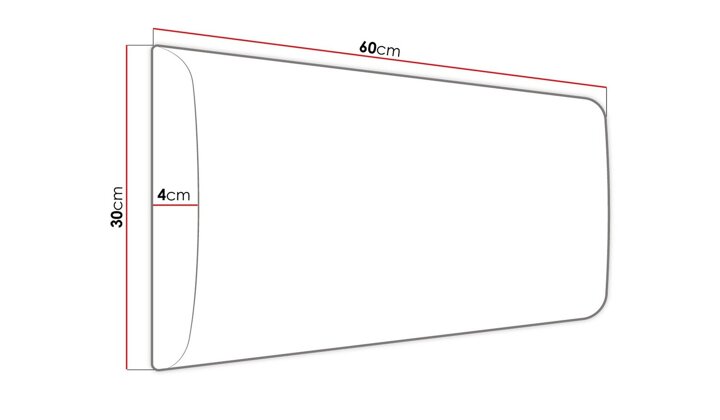 Mīksts sienas panelis 264164 (60x30)