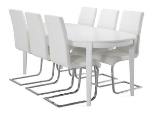 Маса и столове за трапезария Scandinavian Choice 564 (Бял)