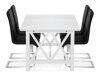 Маса и столове за трапезария Scandinavian Choice 785 (Черен)