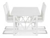 Маса и столове за трапезария Scandinavian Choice 785 (Бял)