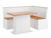 Asztal Denton AE102 (Fehér + Fenyő)