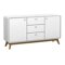 Cassettiera Denton H110 (Bianco + Quercia)