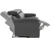 Sofá reclinable Denton 645 (Gris)