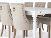 Маса и столове за трапезария Scandinavian Choice 621 (Beige + Светлокафяво)