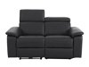 Podesiva sofa Denton 651 (Crna)