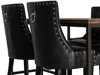 Маса и столове за трапезария Manor House 206 (Черен)