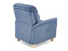 Relax fotelágy Houston 848 (Kék + Bükkfa)