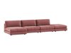 Πολυμορφικός γωνιακός καναπές Seattle L106 (Monolith 63)