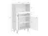 Cabinet Denton F100 (Gri + Stejar Artisan)