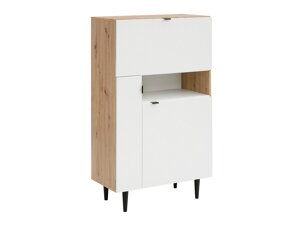 Cabinet Denton F100 (Alb + Stejar Artisan)