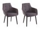 Set stolica Denton 141 (Tamno sivo + Crna)