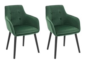 Kėdžių komplektas Denton 142 (Žalia)