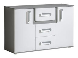 Commode Akron G102 (Anthracite + Blanc)