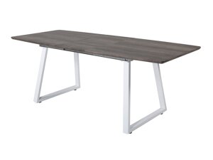 Tisch Dallas 172 (Grau + Weiß)