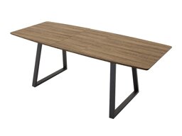 Asztal Dallas 172 (Barna + Fekete)