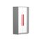 Угловой шкаф Akron C106 (Серый + Белый + Красный)