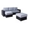 Conjunto de muebles tapizado Providence B119 (Gomez 12 + Gomez 08)