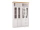 Set vetrina Denton J120 (Bianco + Quercia miele)