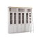 Set vetrina Denton J130 (Bianco + Quercia miele)