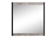 Specchio Denton L115 (Rovere grigio + Nero)