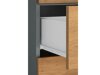 Cabinet de baie neancorat Denton R103 (Antracit + Stejar)