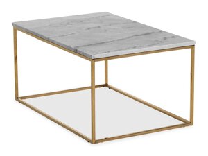 Žurnālu galdiņš Concept 55 145 (Pelēks marmors + Misiņš)