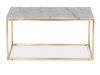 Diivanilaud Concept 55 145 (Hall marmor + Messing)
