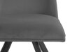 Conjunto de cadeiras Denton 148 (Cinzento + Preto)