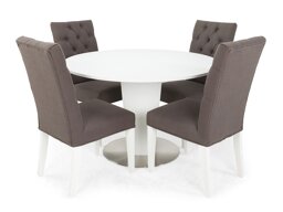 Conjunto de comedor Scandinavian Choice 703 (Gris)